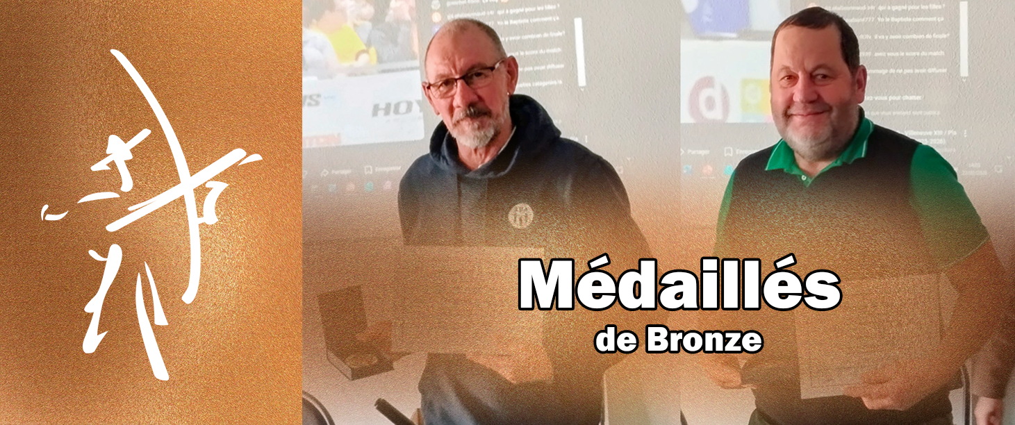 Médaillés de Bronze de...