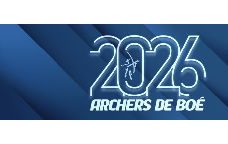 Les Archers de Boé vous souhaitent une bonne année 2026 !